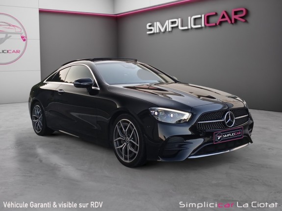 Mercedes classe e coupe 220 d 9g-tronic amg line - garantie 12 mois occasion simplicicar la ciotat simplicicar simplicibike...