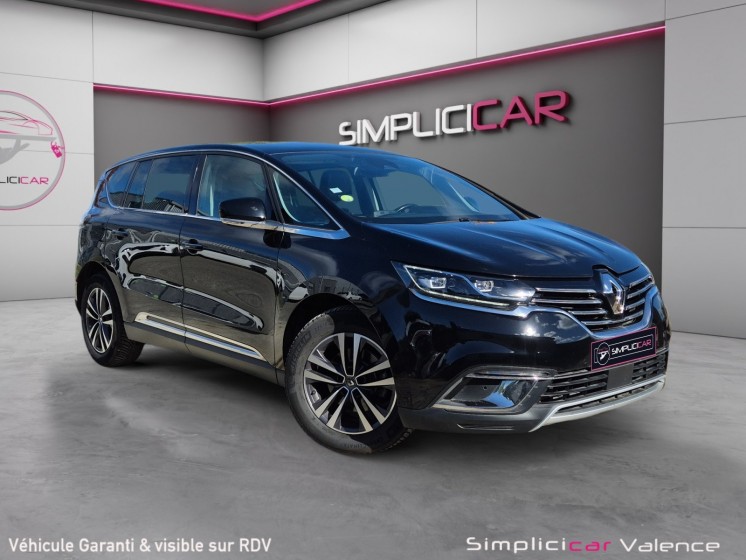 Renault espace v blue dci 160 edc 5 places zen avec tva carplay caméra led interieur toit pano garantie 12 mois occasion...