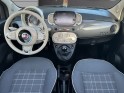 Fiat 500 serie 6 1.2 69 ch lounge - carplay/toit ouvrant/clim/radar ar - garantie 12 mois occasion simplicicar soissons...