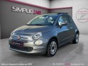 Fiat 500 serie 6 1.2 69 ch lounge - carplay/toit ouvrant/clim/radar ar - garantie 12 mois occasion simplicicar soissons...