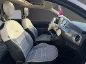 Fiat 500 serie 6 1.2 69 ch lounge - carplay/toit ouvrant/clim/radar ar - garantie 12 mois occasion simplicicar soissons...