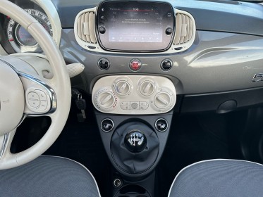 Fiat 500 serie 6 1.2 69 ch lounge - carplay/toit ouvrant/clim/radar ar - garantie 12 mois occasion simplicicar soissons...