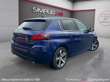 Peugeot 308 gt line diesel 1.6 120ch - carplay - cam 360 - toit pano - occasion simplicicar compiegne simplicicar...
