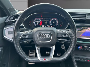 Audi q3 35 tfsi 150 ch s tronic 7 s line - virtual cockpit - camera - toit ouvrant - carplay - garantie 12 mois occasion...