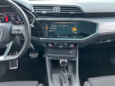 Audi q3 35 tfsi 150 ch s tronic 7 s line - virtual cockpit - camera - toit ouvrant - carplay - garantie 12 mois occasion...