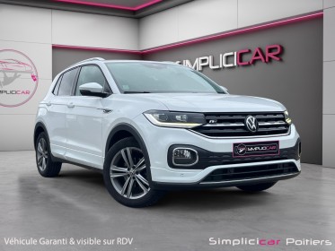 Volkswagen t-cross r-line 1.0 tsi 110 ch carplay palettes au volants virtual cockpit garantie 12 mois occasion simplicicar...