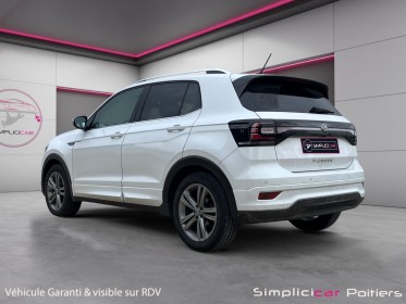 Volkswagen t-cross r-line 1.0 tsi 110 ch carplay palettes au volants virtual cockpit garantie 12 mois occasion simplicicar...