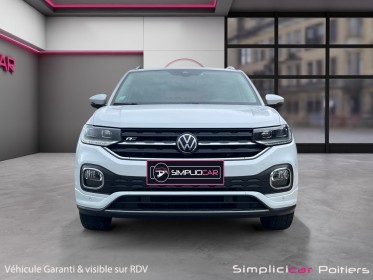 Volkswagen t-cross r-line 1.0 tsi 110 ch carplay palettes au volants virtual cockpit garantie 12 mois occasion simplicicar...