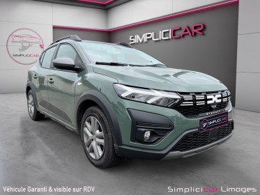 Dacia sandero eco-g 100 stepway essential garantie 12 mois occasion simplicicar limoges  simplicicar simplicibike france
