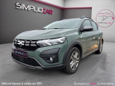 Dacia sandero eco-g 100 stepway essential garantie 12 mois occasion simplicicar limoges  simplicicar simplicibike france