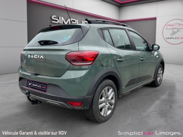 Dacia sandero eco-g 100 stepway essential garantie 12 mois occasion simplicicar limoges  simplicicar simplicibike france