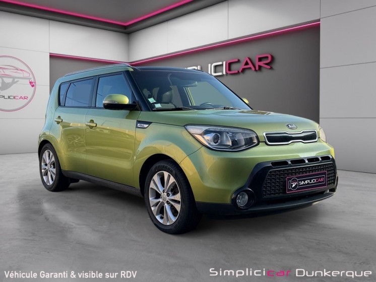 Kia soul 1.6 crdi 128 ch style radar ar caméra de recul toît ouvrant garantie 12 mois occasion simplicicar dunkerque...
