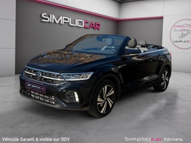 Volkswagen t-roc cabriolet r-line 1.5 tsi 150 ch dsg7 - faible km - 1ère main - garantie 12 mois occasion simplicicar nimes...