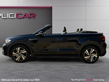 Volkswagen t-roc cabriolet r-line 1.5 tsi 150 ch dsg7 - faible km - 1ère main - garantie 12 mois occasion simplicicar nimes...