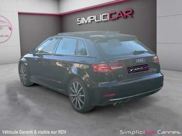 Audi a3 sportback 1.4 tfsi cod 150 s tronic 7 design luxe occasion cannes (06) simplicicar simplicibike france
