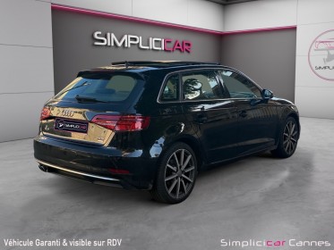 Audi a3 sportback 1.4 tfsi cod 150 s tronic 7 design luxe occasion cannes (06) simplicicar simplicibike france