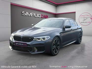 Bmw m5 f90 600 ch bva8 toit carbone / caméra 360 /  sièges chauffant et ventilé / suivi bmw occasion simplicicar veauche...