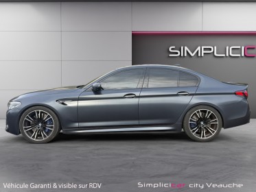 Bmw m5 f90 600 ch bva8 toit carbone / caméra 360 /  sièges chauffant et ventilé / suivi bmw occasion simplicicar veauche...