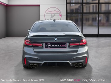 Bmw m5 f90 600 ch bva8 toit carbone / caméra 360 /  sièges chauffant et ventilé / suivi bmw occasion simplicicar veauche...