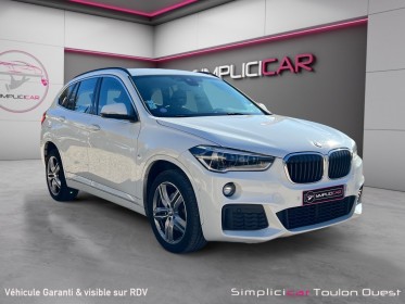 Bmw x1 f48 sdrive 18i 140 ch dkg7 m sport / garantie 12 mois / entretien complet occasion simplicicar toulon ouest...