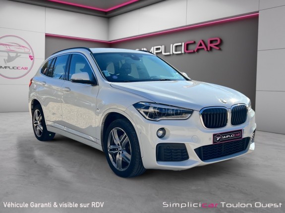 Bmw x1 f48 sdrive 18i 140 ch dkg7 m sport / garantie 12 mois / entretien complet occasion simplicicar toulon ouest...