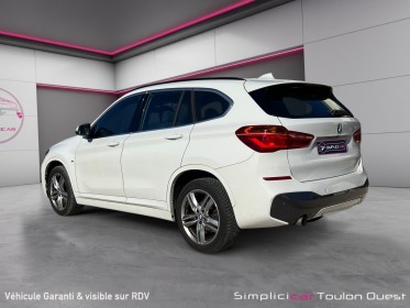 Bmw x1 f48 sdrive 18i 140 ch dkg7 m sport / garantie 12 mois / entretien complet occasion simplicicar toulon ouest...
