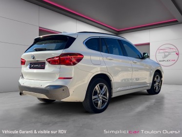 Bmw x1 f48 sdrive 18i 140 ch dkg7 m sport / garantie 12 mois / entretien complet occasion simplicicar toulon ouest...