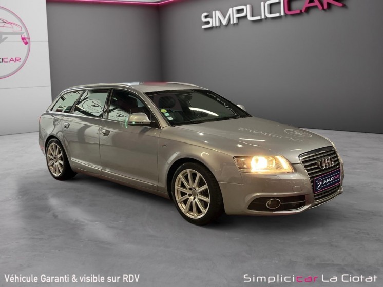 Audi  a6 avant  2.0 tdi  s line garantie 12 mois occasion simplicicar la ciotat simplicicar simplicibike france