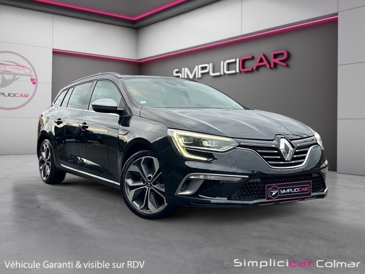 Renault megane iv estate gt line dci 110 energy intens gt line caméra de recul attelage jantes 18 garantie 12 mois occasion...