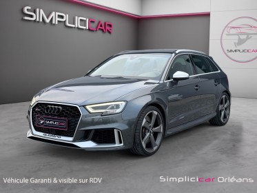 Audi rs3 sportback 2.5 tfsi 400 s tronic 7 quattro toit ouvrant bang  olufsen pack alu suivi audi garantie 12 mois occasion...