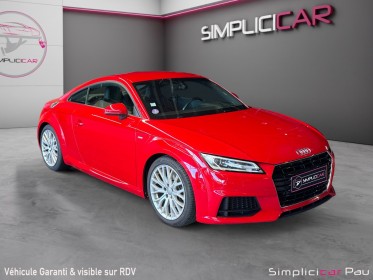 Audi tt coupe 1.8 tfsi 180 s tronic 7 s line occasion simplicicar pau simplicicar simplicibike france