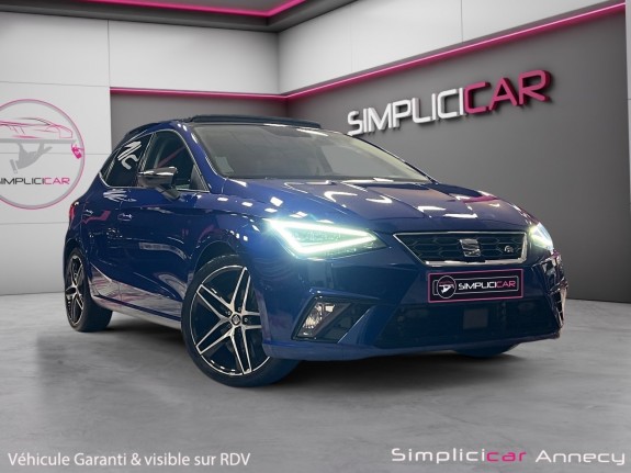 Seat ibiza 115 ch dsg7/finition fr/toit ouvrant/garantie 12 mois occasion simplicicar annecy simplicicar simplicibike france