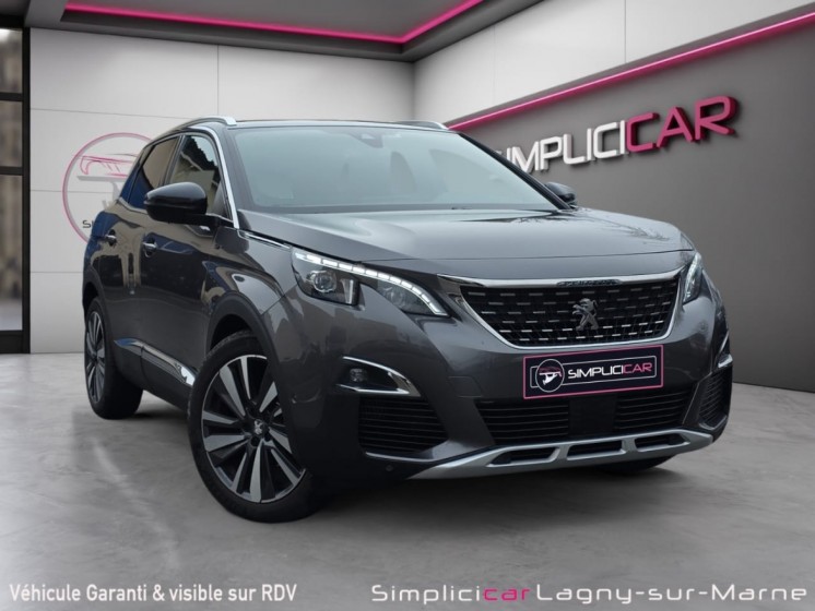 Peugeot 3008 2.0 bluehdi 180ch ss eat8 gt - toit ouvrant coffre electrique occasion simplicicar lagny  simplicicar...
