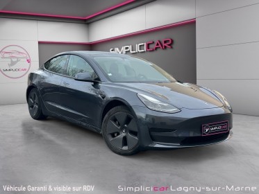 Tesla model 3 autonomie standard plus rwd 325 ch - rapport soh disponible occasion simplicicar lagny  simplicicar...