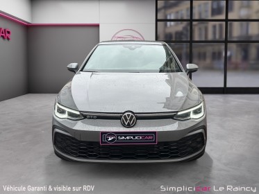 Volkswagen golf 2.0 tdi scr 200 dsg7 gtd carplay toit ouvrant pack intérieur led suivi complet volkswagen garantie 12 mois...
