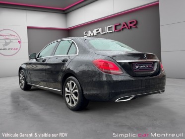 Mercedes classe c 200e avantgarde sièges cuir carplay toit ouvrant panoramique caméra 360 garantie 12 mois occasion...