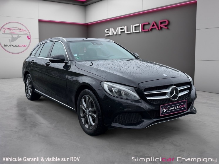 Mercedes classe c break 220 cdi blueefficiency avantgarde - garantie 12mois - historique mercedes - attelage - camÉra 360...
