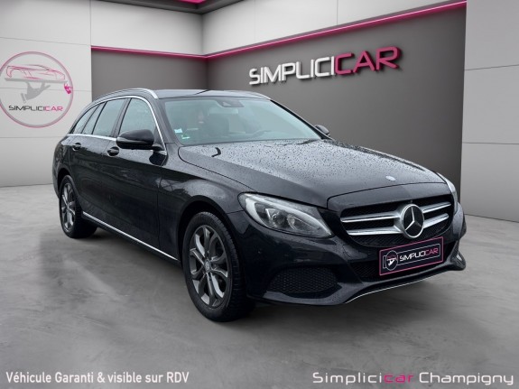 Mercedes classe c break 220 cdi blueefficiency avantgarde - garantie 12mois - historique mercedes - attelage - camÉra 360...