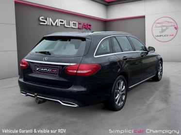Mercedes classe c break 220 cdi blueefficiency avantgarde - garantie 12mois - historique mercedes - attelage - camÉra 360...