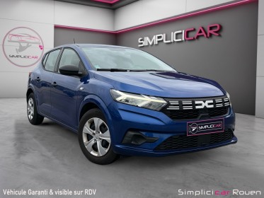 Dacia sandero sce 65 essential / garantie 12 mois / entretien dacia occasion simplicicar rouen simplicicar simplicibike france