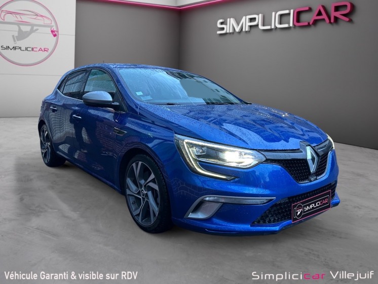 Renault megane iv berline tce 205 energy edc gt, sièges chauffants, caméra de recul, 4control, garantie 12 mois occasion...