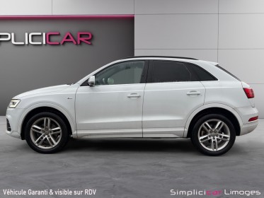 Audi q3 q3 2.0 tdi ultra 150 ch s line garantie 12 mois occasion simplicicar limoges  simplicicar simplicibike france