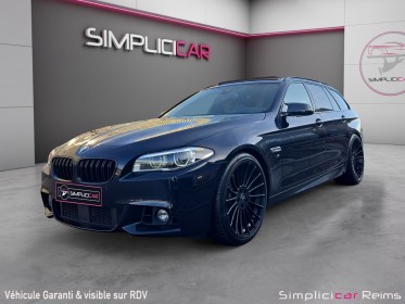 Bmw serie 5 touring f11 lci 535d xdrive 313 ch m sport a / entretien bmw / carbonschwarz / to / harman kardon occasion...