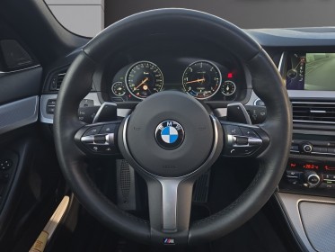 Bmw serie 5 touring f11 lci 535d xdrive 313 ch m sport a / entretien bmw / carbonschwarz / to / harman kardon occasion...