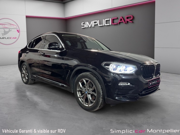 Bmw x4 g02 xdrive20d 190ch bva8 xline toit ouvrant virtual siÈges chauffants hayon electrique occasion montpellier (34)...