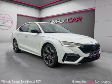 Skoda octavia 2.0 tsi 245 ch dsg7 rs occasion simplicicar limoges  simplicicar simplicibike france