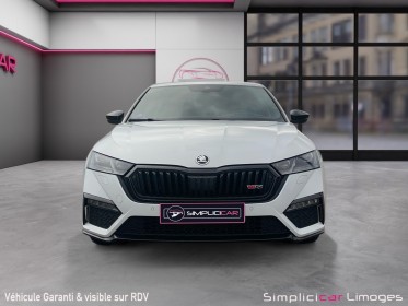 Skoda octavia 2.0 tsi 245 ch dsg7 rs occasion simplicicar limoges  simplicicar simplicibike france