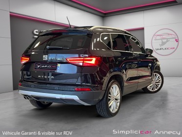 Seat ateca 1.4 ecotsi 150 ch ss xcellence / toit ouvrant / 4 roues hiver / garantie 12 mois occasion simplicicar annecy...