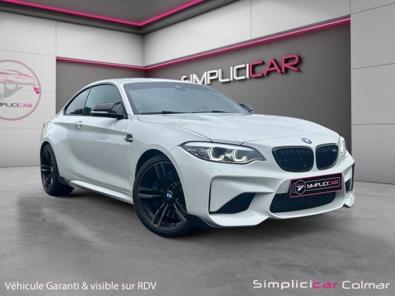 Bmw m2 coupe f87 lci pack m performance carbone 370cv 465nm dkg7 feux full led moteur n55 garantie 12 mois occasion...