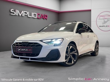 Audi a3 sportback 35 tfsi mild hybrid 150 s tronic 7 s line/garantie constructeur 09/2026/origine france/toit ouvrant/pack......